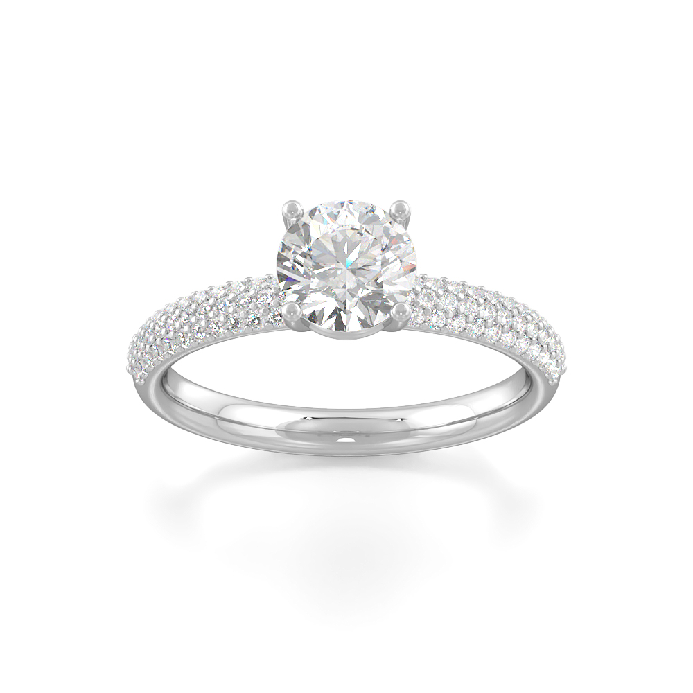 Pretty KernelEngagement Rings