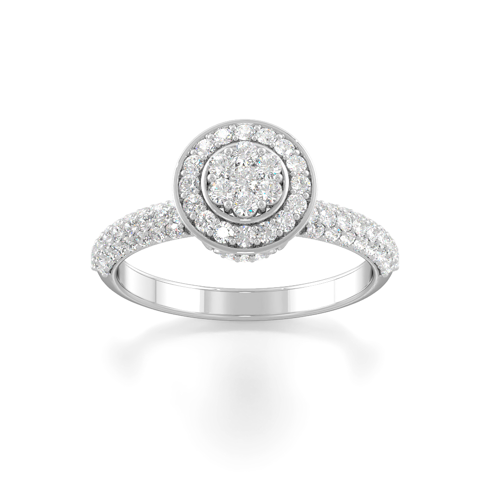 HeliacalCluster Diamond Ring