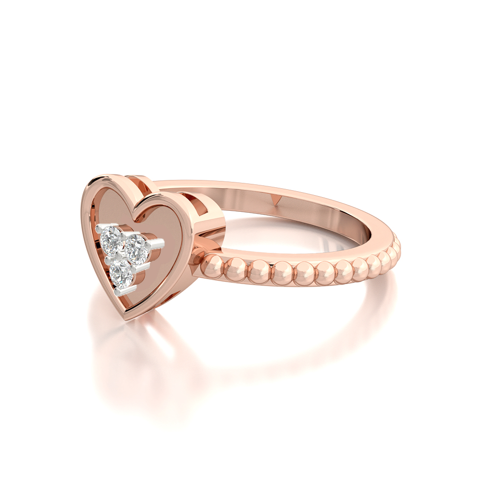 Core HeartCluster Diamond Ring