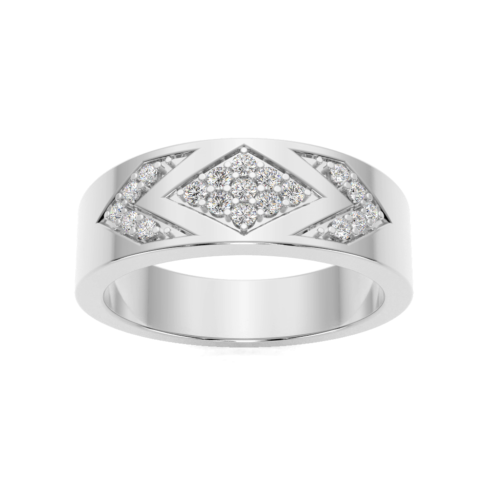 Dart Ring For MenMen Diamond Rings