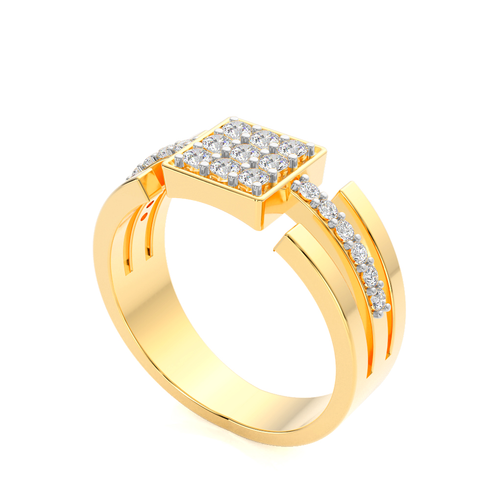 Gold jewellery - gents ring 22 kT yellow gold | Narayan Das Saraff & Sons  Jewellers