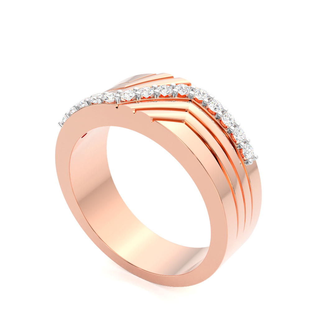 Upwards Diamond Band