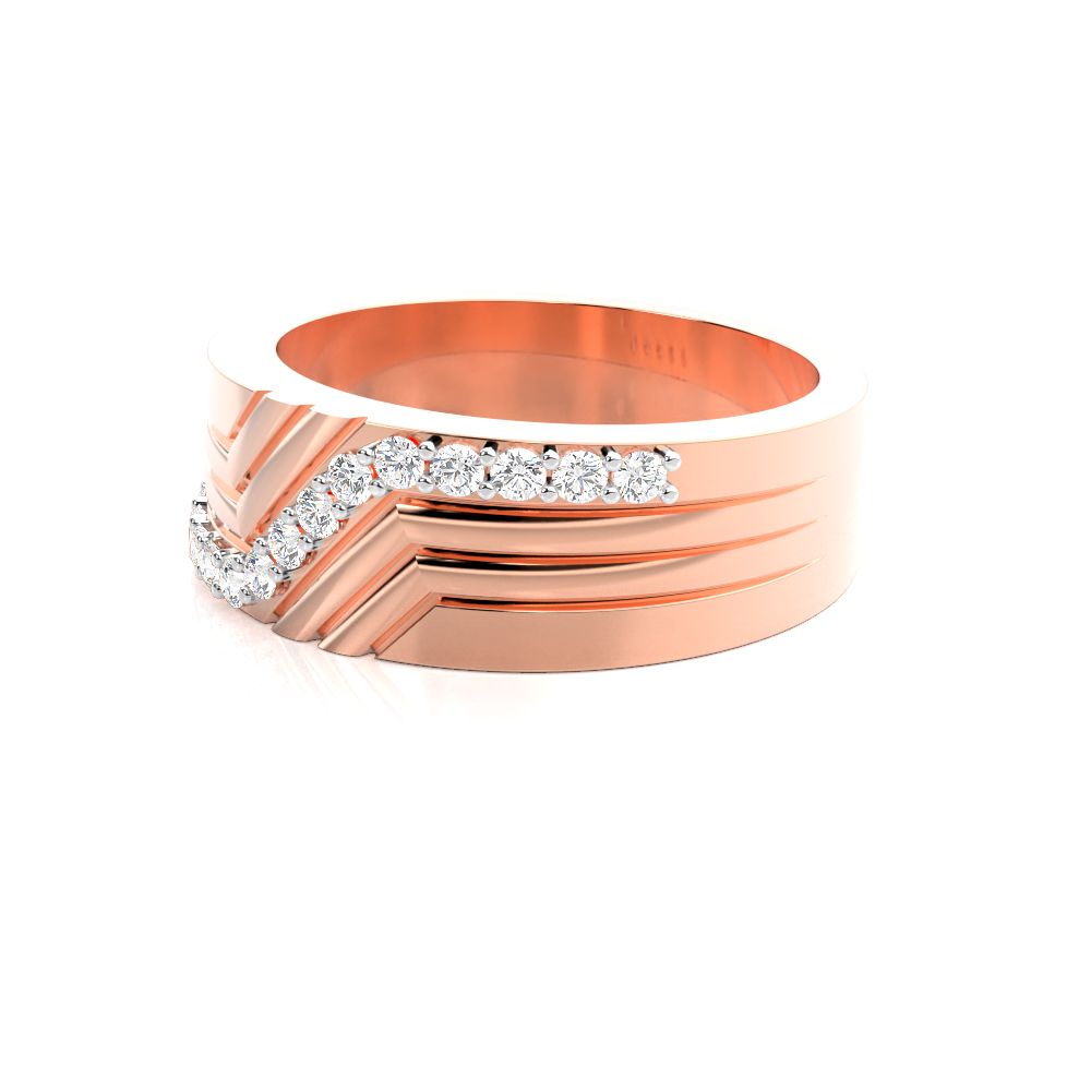 Upwards Diamond Band
