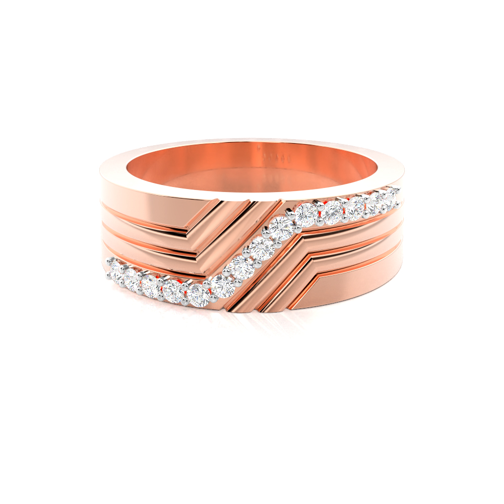 Upwards Diamond Band