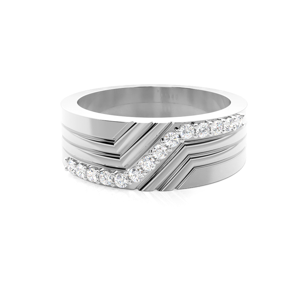 Upwards Diamond Band