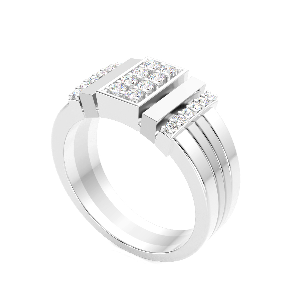 Ved Diamond Ring For Him