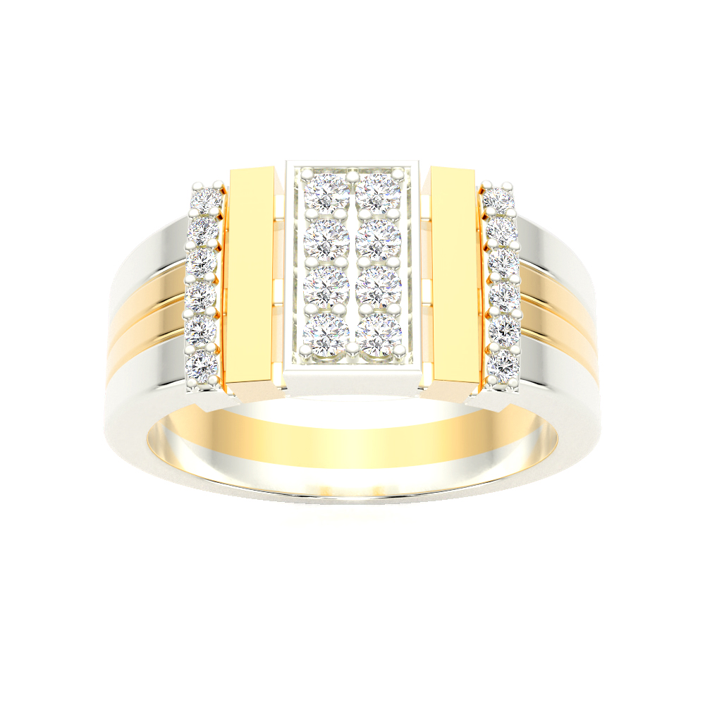 Ved Diamond Ring For HimMen Diamond Rings