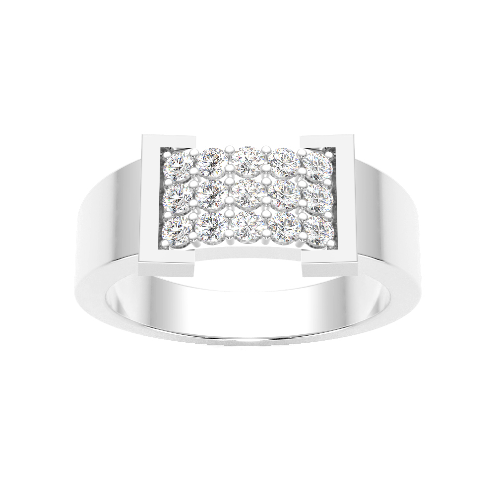 Collier Diamond Ring For HimJewellery