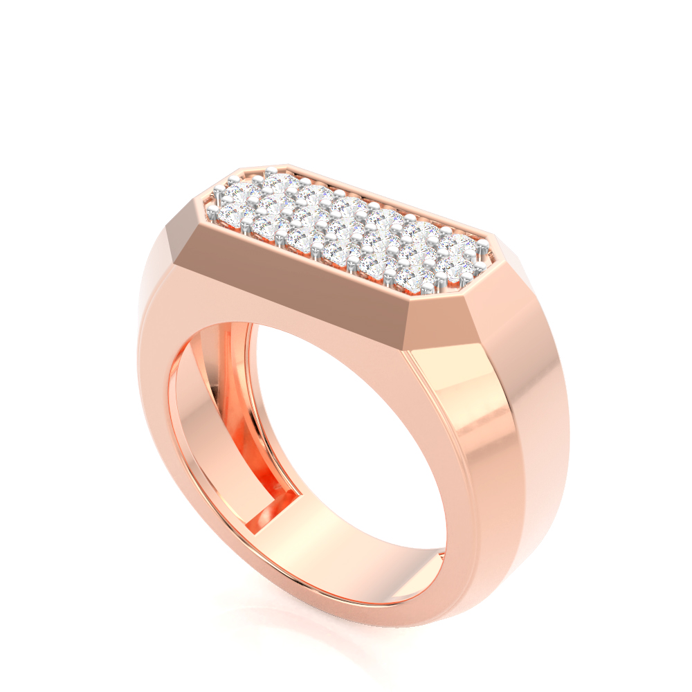 Royal Diamond Ring For Men