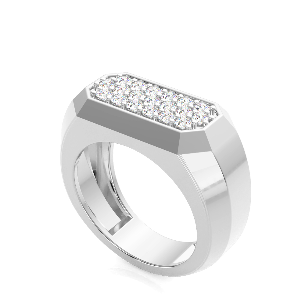 Royal Diamond Ring For Men