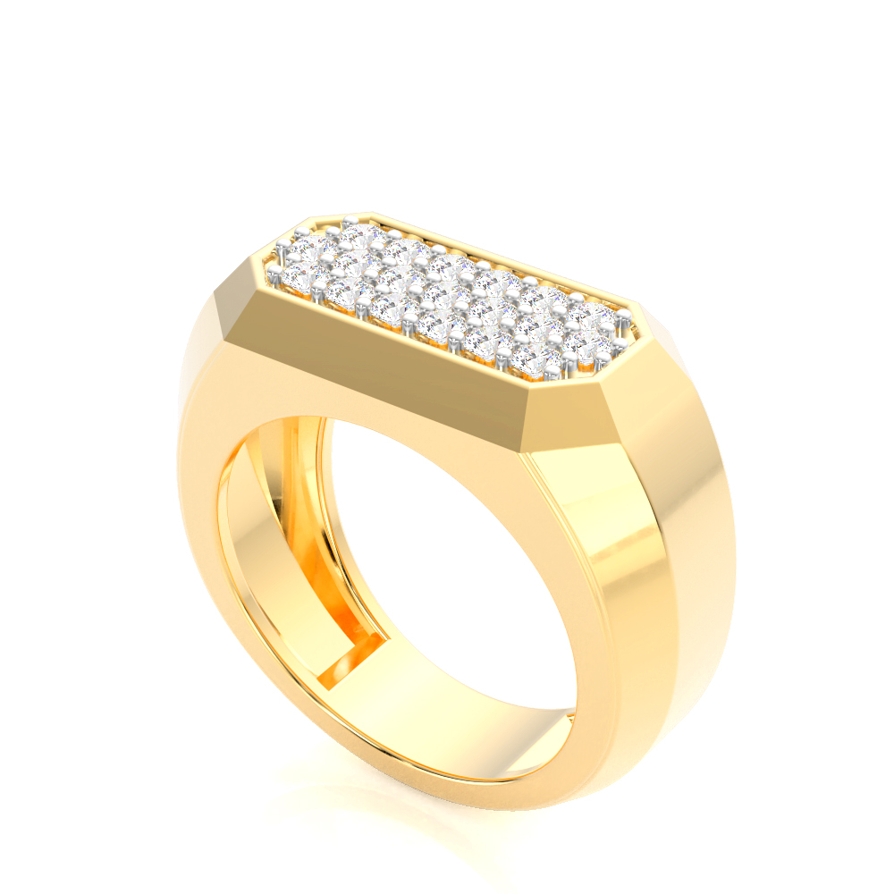 Royal Diamond Ring For Men