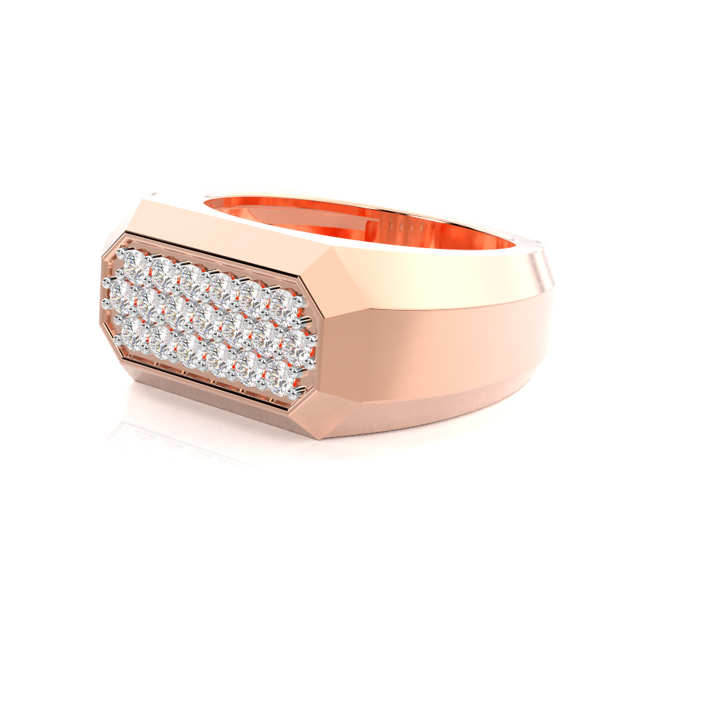 Royal Diamond Ring For Men