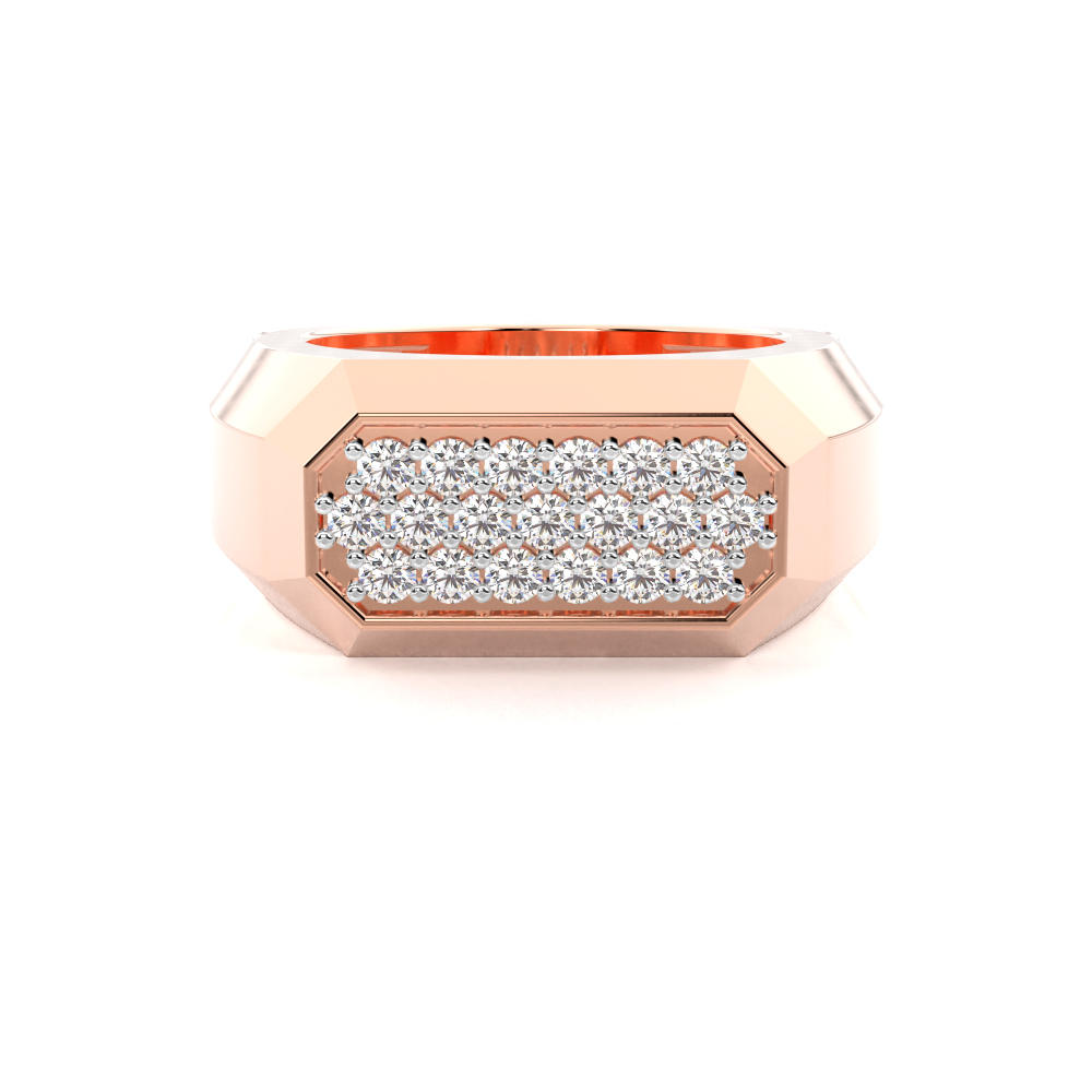 Royal Diamond Ring For Men
