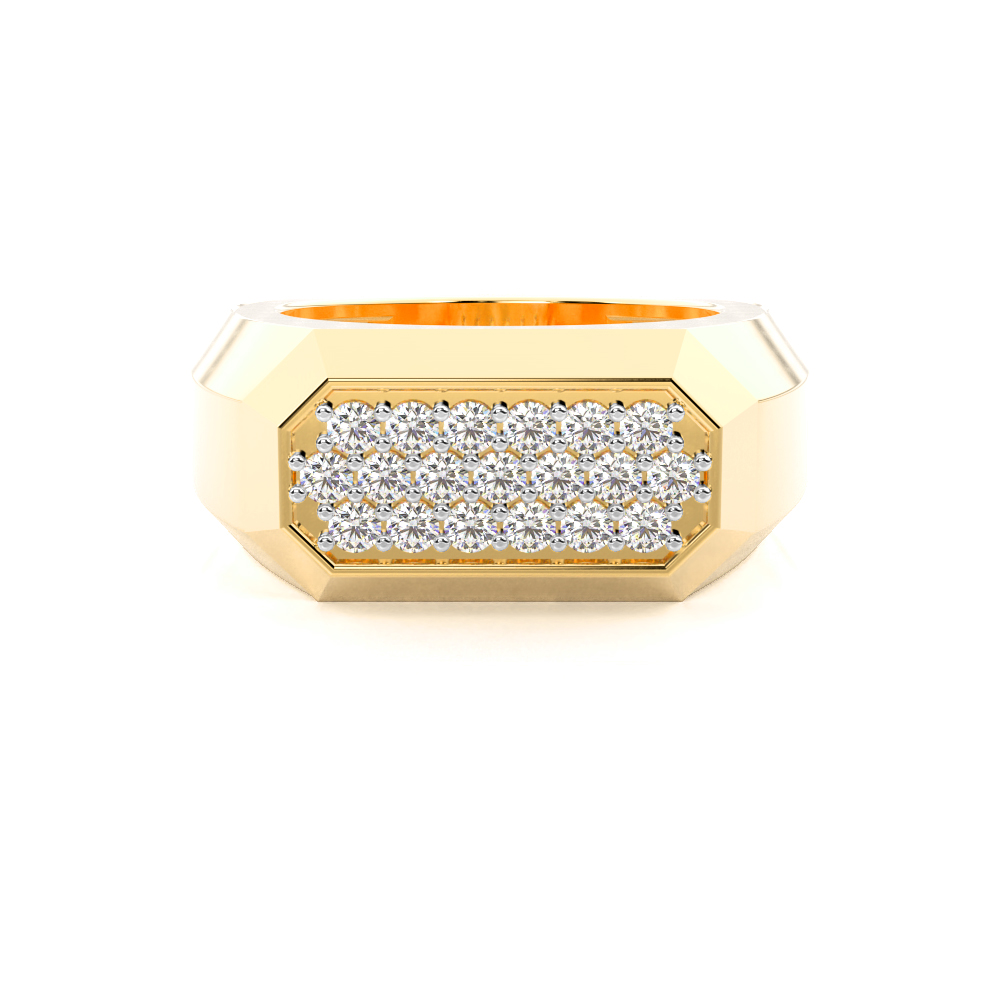 Royal Diamond Ring For Men